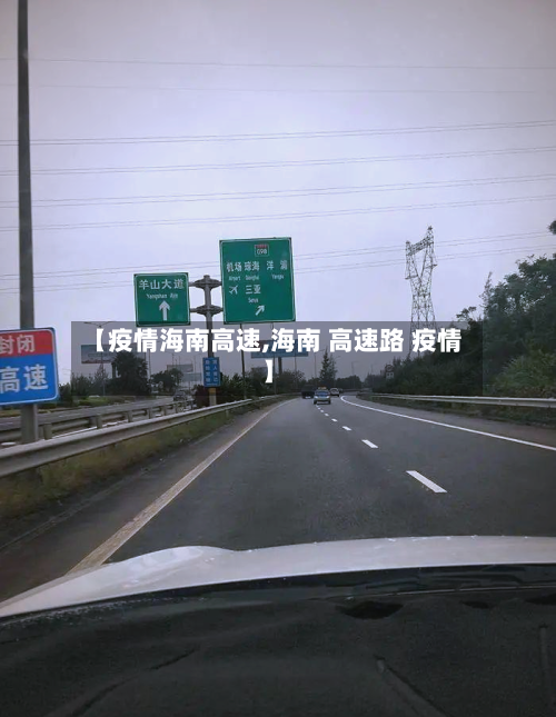 【疫情海南高速,海南 高速路 疫情】